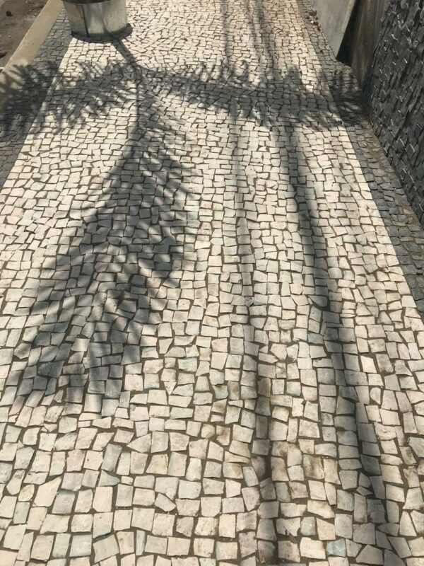 Calçada Portuguesa Branco Gelo - Imagem 6