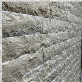 Rockface Travertino Romano Italiano