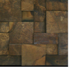 Revestimento Mosaico  Variadão Pedra Ferro