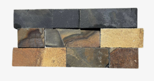 Revestimento Mosaico Filete Pedra Ferro 7cm