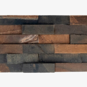 Revestimento Mosaico Filete Pedra Ferro 3cm