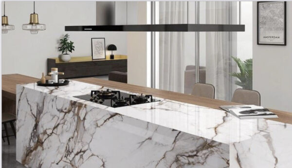 Lâmina Ultracompacto Calacatta Luxury - Imagem 3