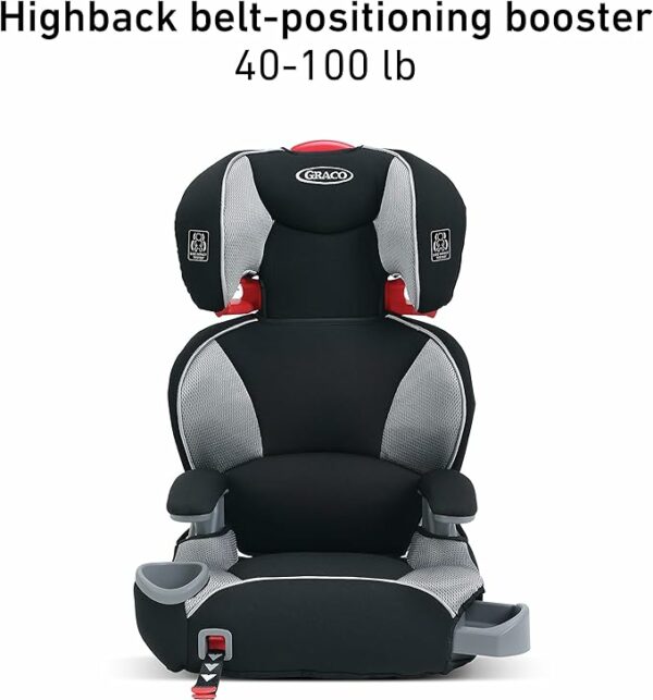 Graco Cadeira de Carro Infantil 2 em 1 TurboBooster Preto