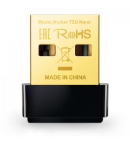 ADAPTADOR USB WIRELLES NANO 600MBPS TP-LINK ARCHER T2U AC600