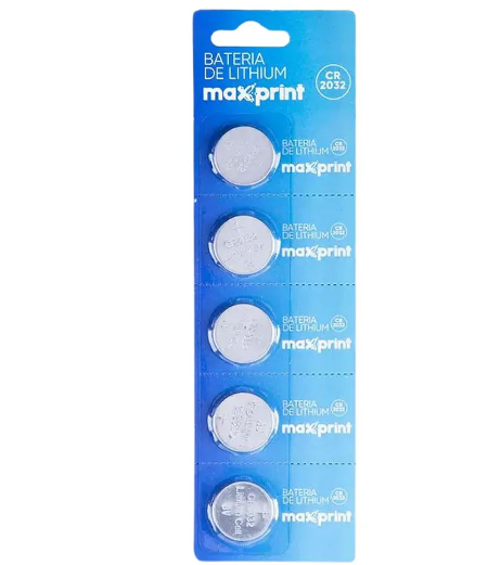 BATERIA CARTELA C/5 UNID CR2032 LITHIUM
