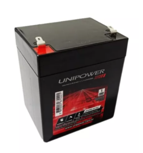 BATERIA P/ NOBREAK SELADA 5AH 12V UNIPOWER