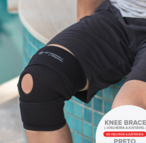 Joelheira Ajustável - Knee Brace FIR - 3 Ajustes