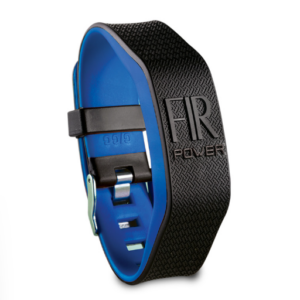 Bracelete Double FIR Power - Preto/Azul