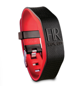 Bracelete Double FIR Power - Preto/Vermelho