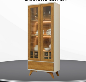 Cristaleira Cedro com off marca mavaular