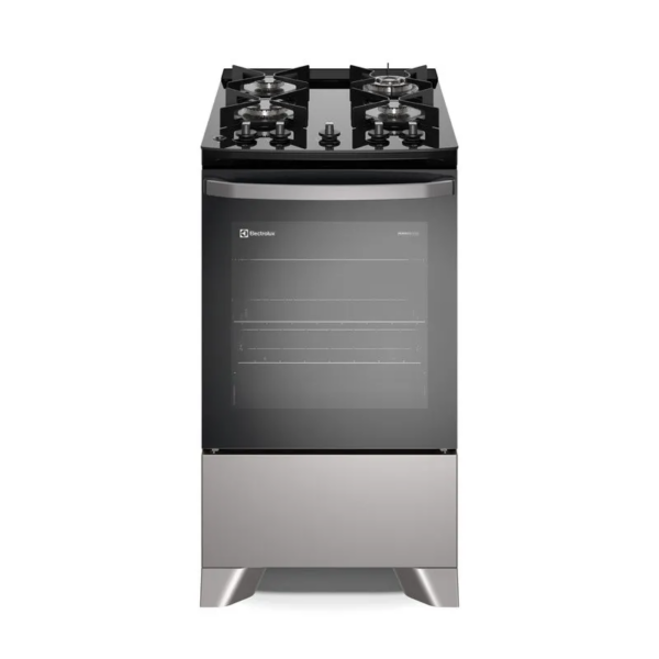 Fogão 4 bocas Electrolux Prata Efficient