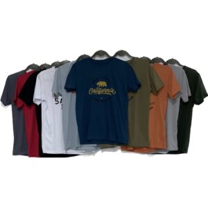 Kit 5 Camisetas Plus Size Masculina Camisa Blusa 100% Algodão 30.1 G1 ao G9