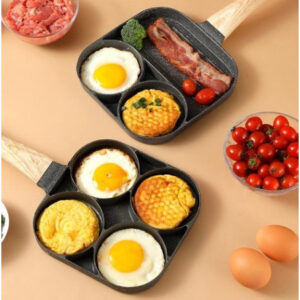 Frigideira Antiaderente Para Carne Frita Ovos Hamburgue Panela De Omelete Fundo Comeia