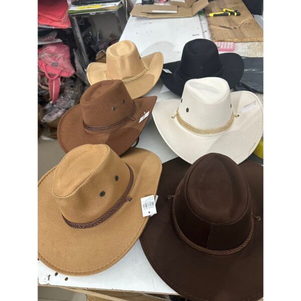 Chapéu de Camurça Cowboy Barretos Country Boiadeiro Vaqueiro