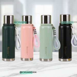 Garrafa Térmica 800ml garrafa espacial Quente & Frio Com Isolamento Térmico De Grande Capacidade