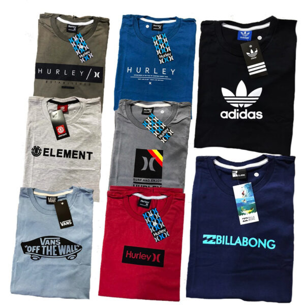 Kit Com 10 Camisetas Estampadas - Atacado