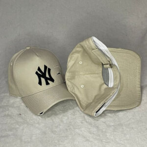 Boné NY New York Destroyd Aba Curva Rasgadinho Masculino Feminino Rasgado