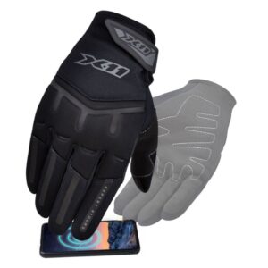 Luva X11 Fit X Masculina Preta Motoqueiro Moto Motociclista