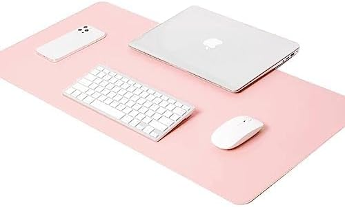Mouse Pad Grande 70x30cm Desk Pad Gamer Tapete De Mesa Escritório Office Design Slim Antiderrapante Fácil Deslize (ROSA)