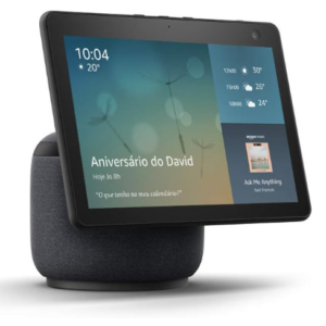 Echo Show 10: Smart Display HD de 10,1" com movimento e Alexa - cor Preta