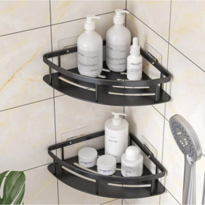 Suporte De Shampoo Prateleiras De Banheiro Sem Furo - Space Aluminium Alta qualidade