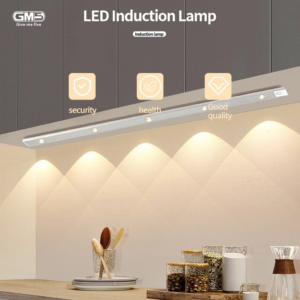 Ultra fino diodo emissor de luz 20/30/40/60cm armário lâmpada pir sensor de movimento sem fio usb recarregável luz