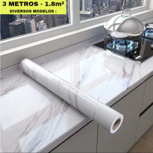 Adesivos de cozinha Resistente a Agua/Óleo/Fogo/Papel parede - Usável em fogão/armário/porta Inovação