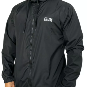 Corta Vento Masculina Impermeável Semi Forrada PRETO Rock Saints