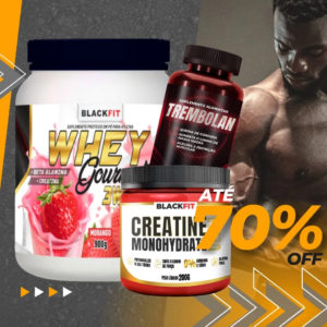 KIT WHEY + suplemento MASS + CREATINA - Whey Protein