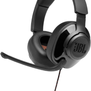 JBL Quantum 200 – Fones de ouvido para jogos circum-auriculares – Preto, grande