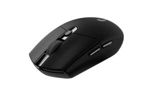 Mouse Gamer Sem Fio Logitech G305 LIGHTSPEED com 6 Botões Programáveis e Até 12.000 DPI - Preto