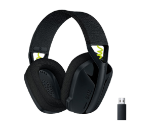 Headset Gamer Sem Fio Logitech G435 LIGHTSPEED, Conexão USB e Bluetooth, Design Leve e Confortável