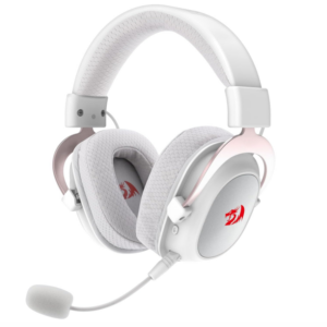 Headset 7.1 sem fio Redragon Zeus Pro Branco