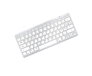 Teclado Sem Fio Ultra Fino Bluetooth Para Tablet e Celular, Computador