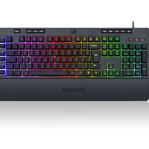 Teclado Gamer Redragon Shiva Preto RGB K512RGB ABNT2