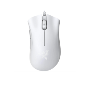 Mouse gamer Razer DeathAdder Essential, sensor óptico de 6400 DPI, Mercury White