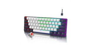 RAZEAK Teclado portátil de 60%