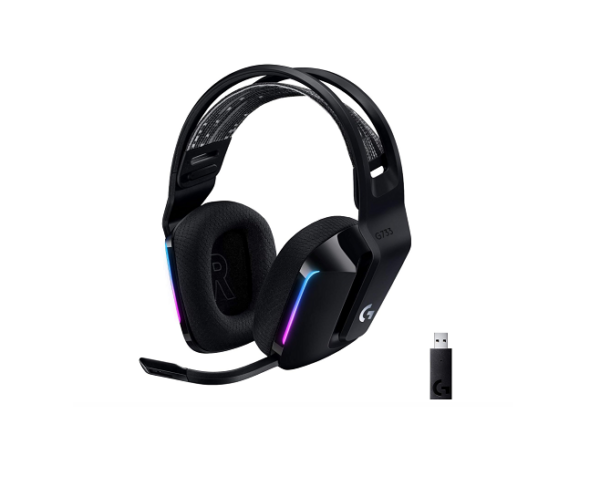 Headset Gamer Sem Fio Logitech G733 7.1 Dolby Surround com Tecnologia Blue VO!CE
