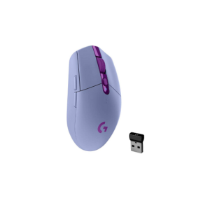 Mouse Gamer Sem Fio Logitech G305 LIGHTSPEED com 6 Botões Programáveis e Até 12.000 DPI - Lilás