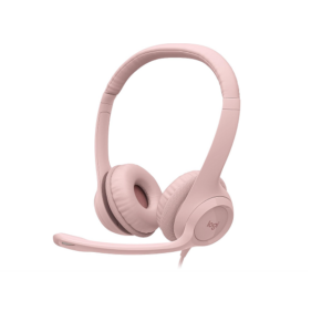 Headset com fio USB Logitech H390 com Almofadas Confortáveis