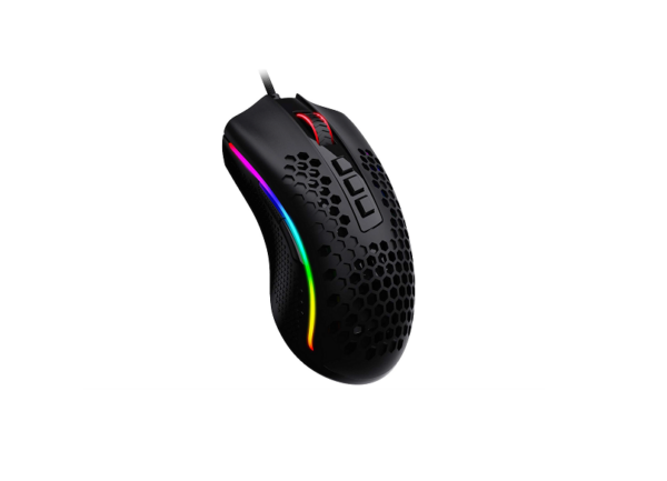 Mouse Gamer Redragon Storm RGB (12400DPI/30G/Pixart PMW3327) - Preto