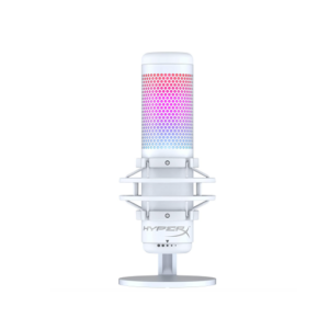 MICROFONE HYPERX QUADCAST S, USB, LED RGB, WHITE, 519P0AA