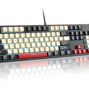 MageGee Teclado mecânico para jogos MK-Armor LED azul retroiluminado