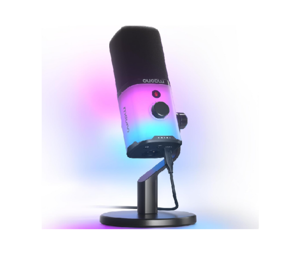 MAONO Microfone para jogos XLR/USB com software
