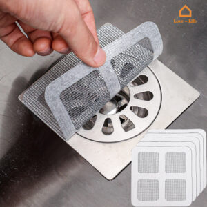 5 Pcs/Kit Cozinha Esgoto De Anti-Obstrução Filtro Descartável Autocolante