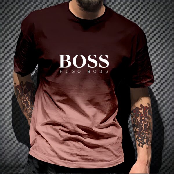 Camiseta de Verão com impressão 3D única para homens Casual Tamanho grande Camiseta de manga curta respirável